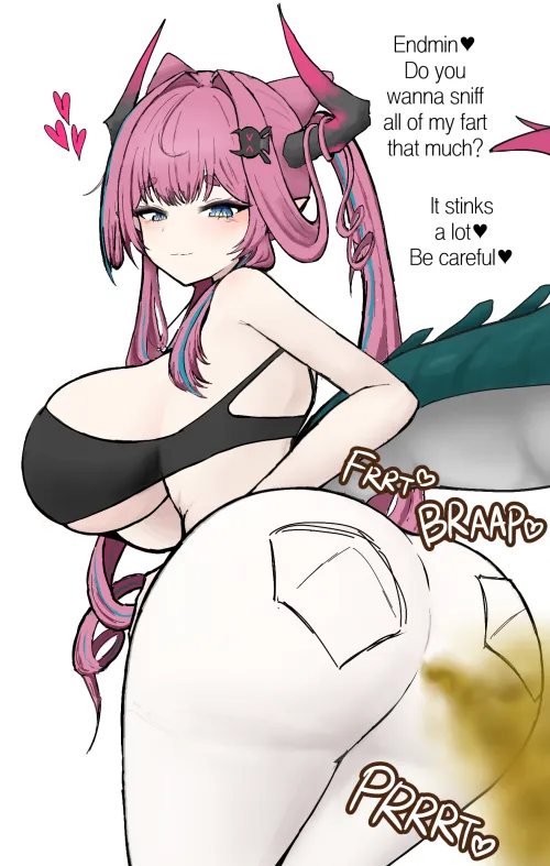 Do you wanna smell the Yvonne's gas? (Artwork by me)