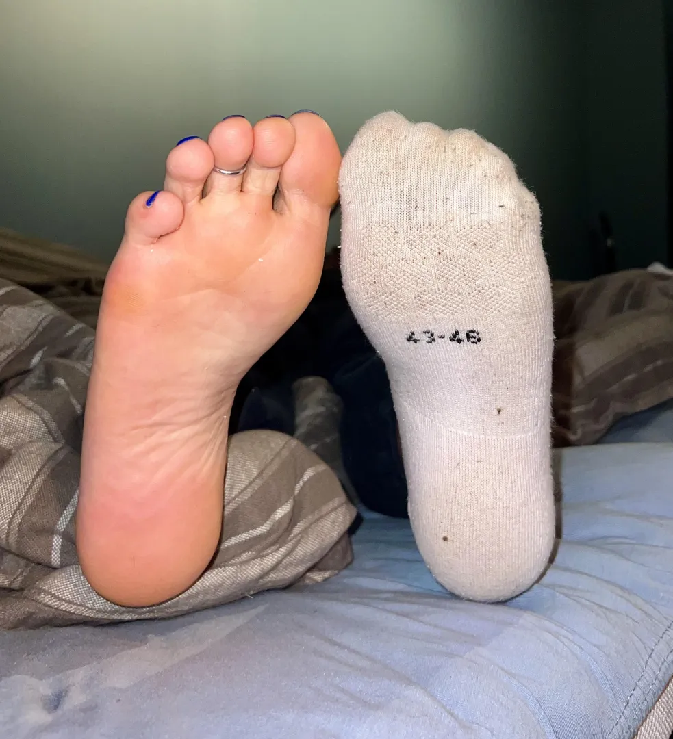 Do you want to take off the other sock?