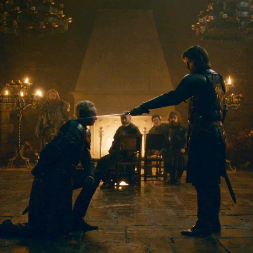 Does anyone else feel like Brienne really deserved a thorough good hard gangbang in this scene after being knighted?