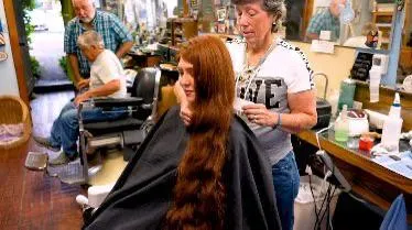 Does anyone know where I can find her headshave video