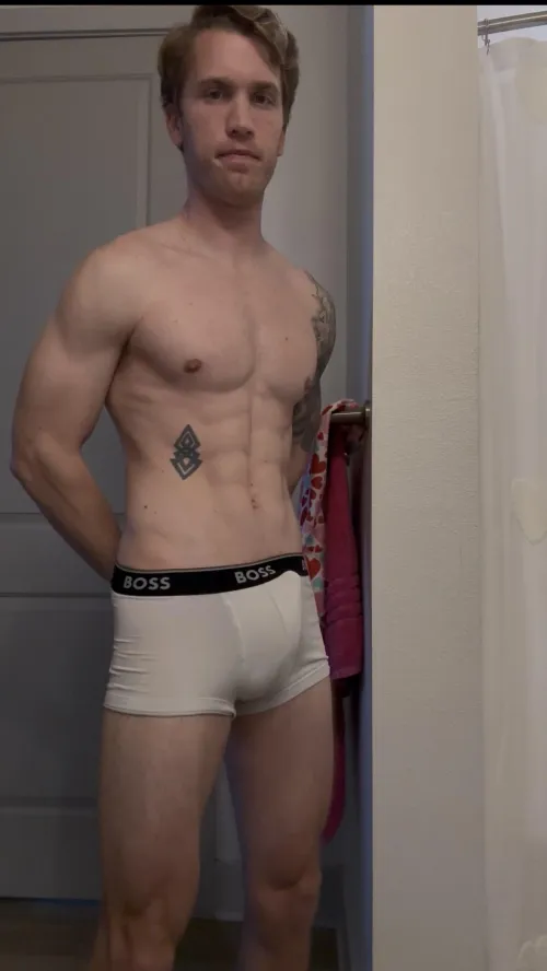 Does anyone like white underwear?