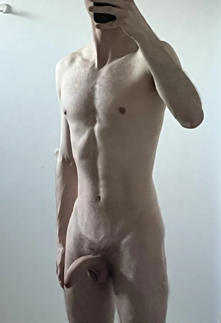 Does half-hard cock look good?)