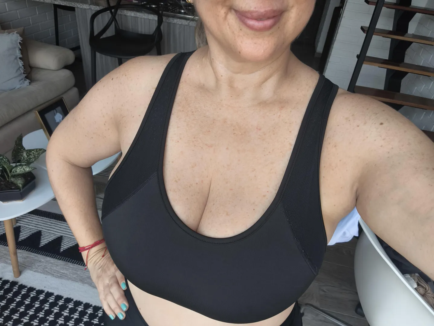 Does my 50 with the amount of cleavage turn you on