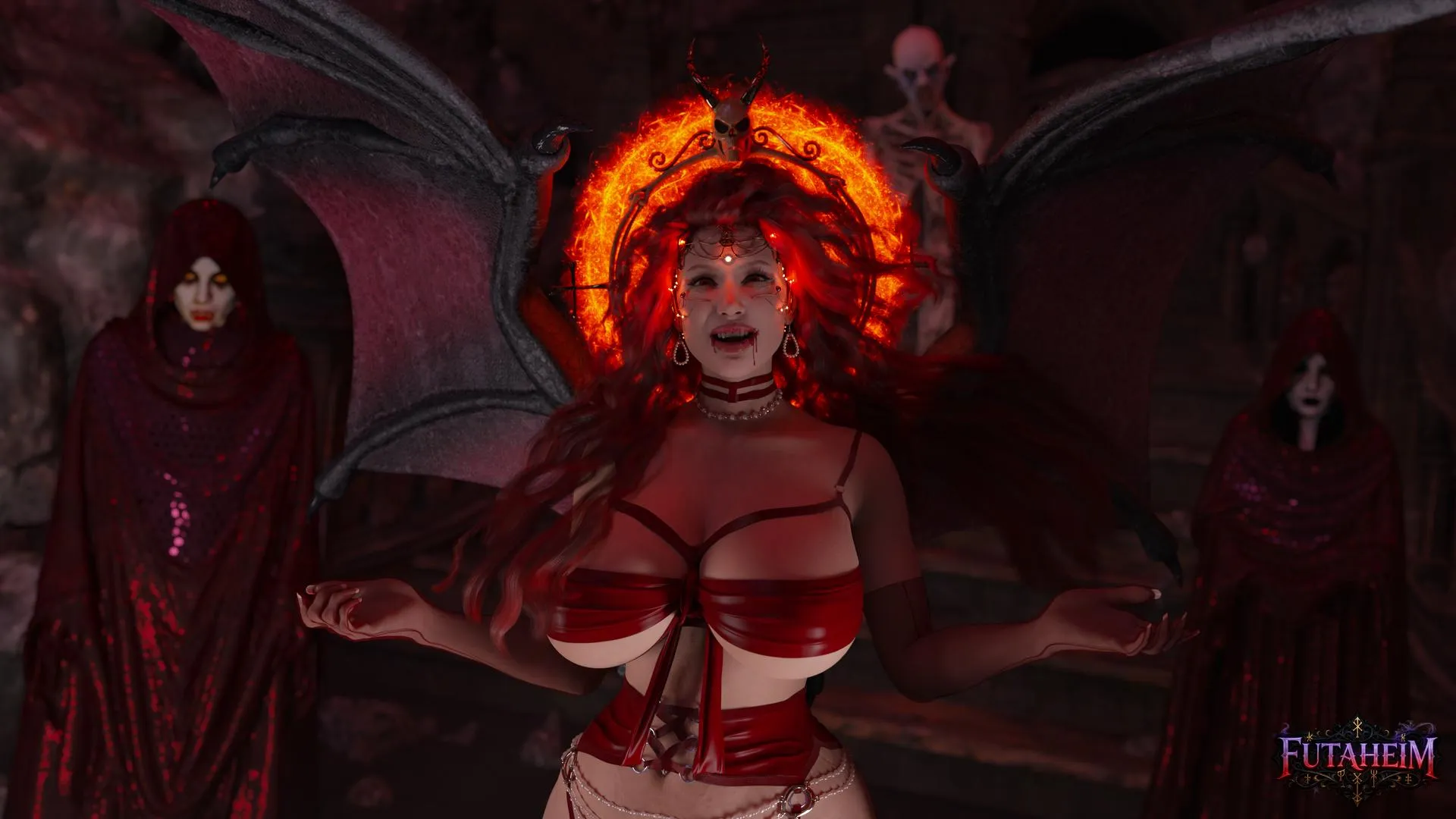 Does she fit the vampire-mommy vibe?