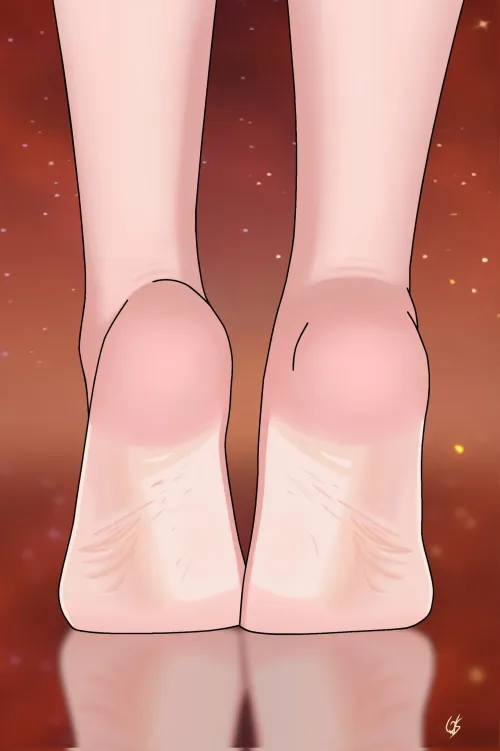 Does the anime girls overall character, both design and personality wise affect how you image their feet. (HU TAO ART)