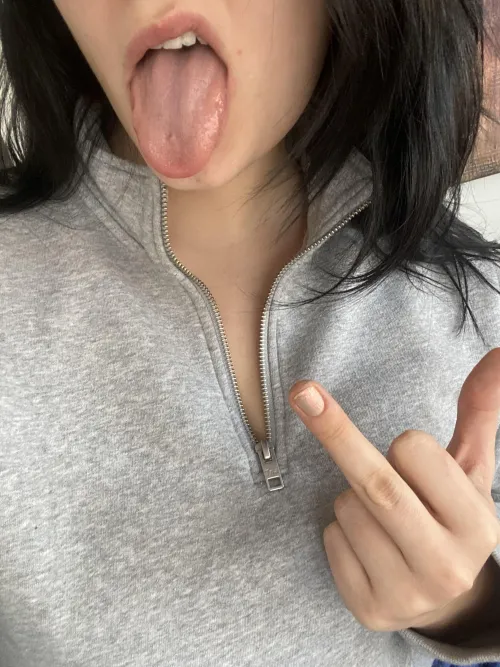 Doing my best bratty impression