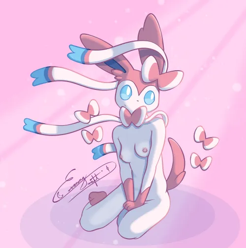 Drawing every Pokemon (20/1025) - Sylveon [OC]
