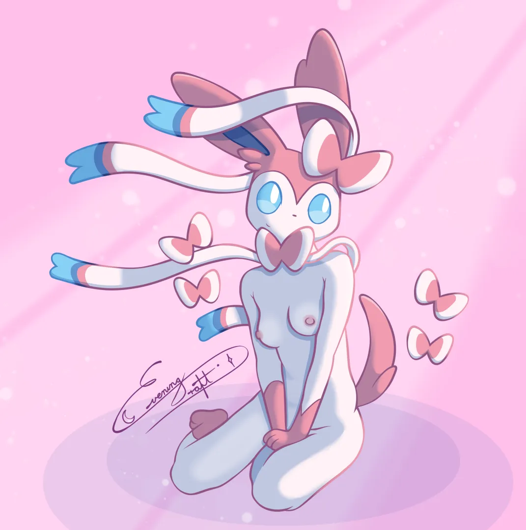 Drawing every Pokemon (20/1025) - Sylveon [OC]