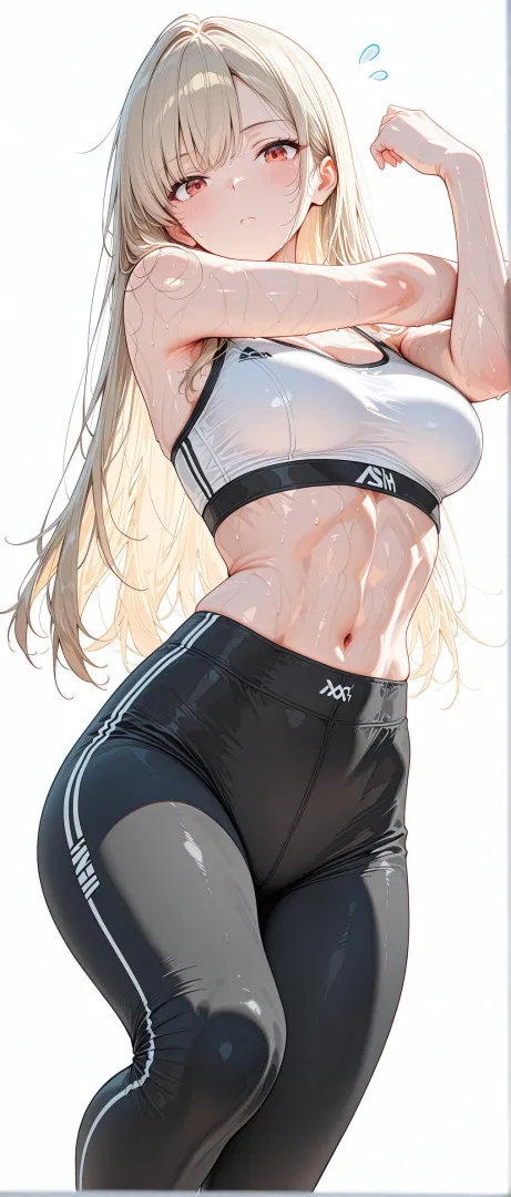 Drenched from her Jog