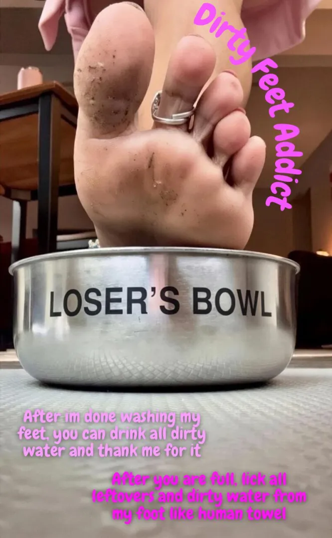 Drink all water piggy