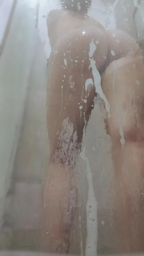 Dripping wet...and not just from the water 