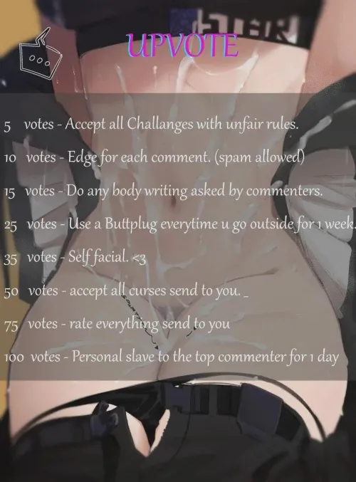 Dumb as i am i acceted a rematch against u/Impossible-candy-622 and now have to do a hypno, faproulette and this post...