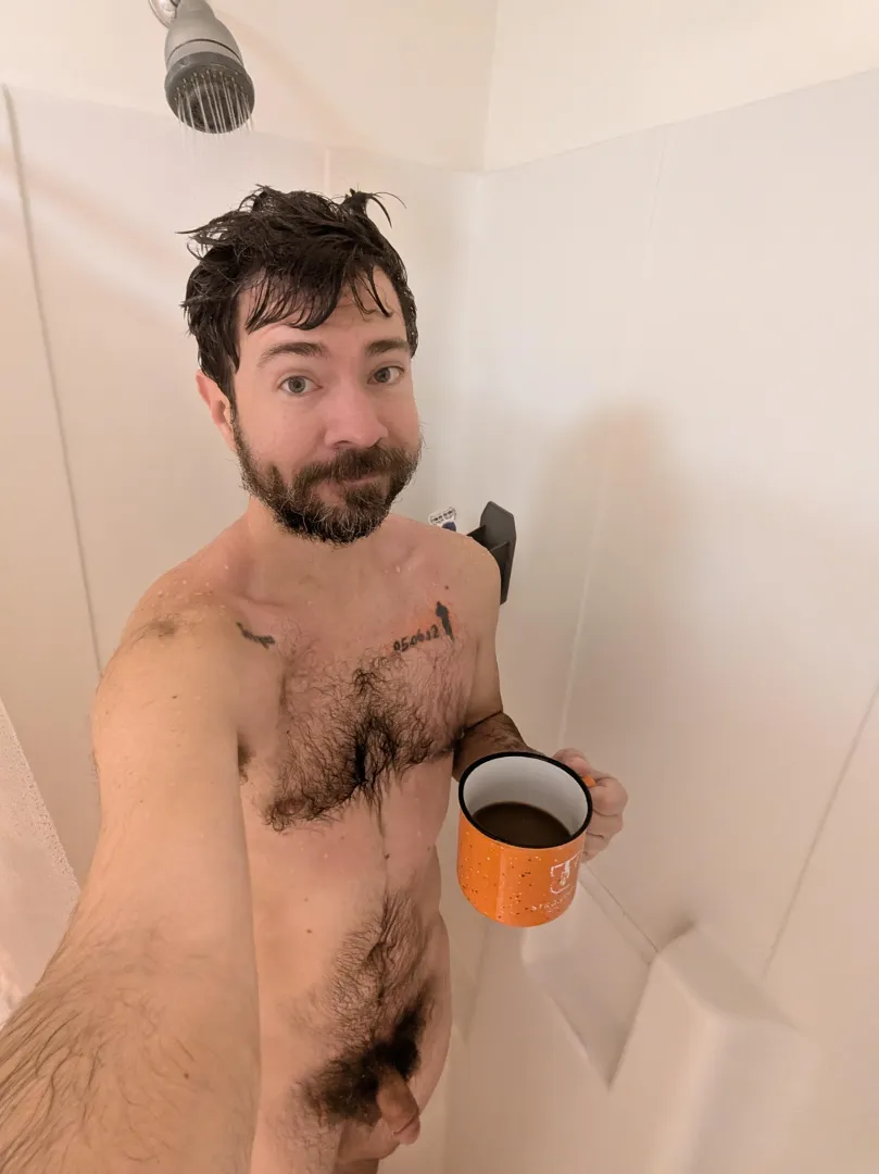 Early morning means extra coffee