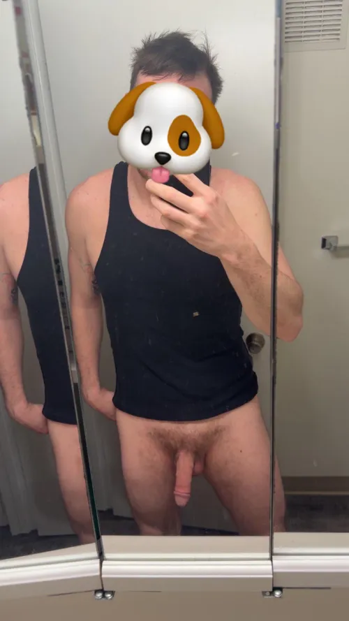 Early pup gets the bone, or however the saying goes…