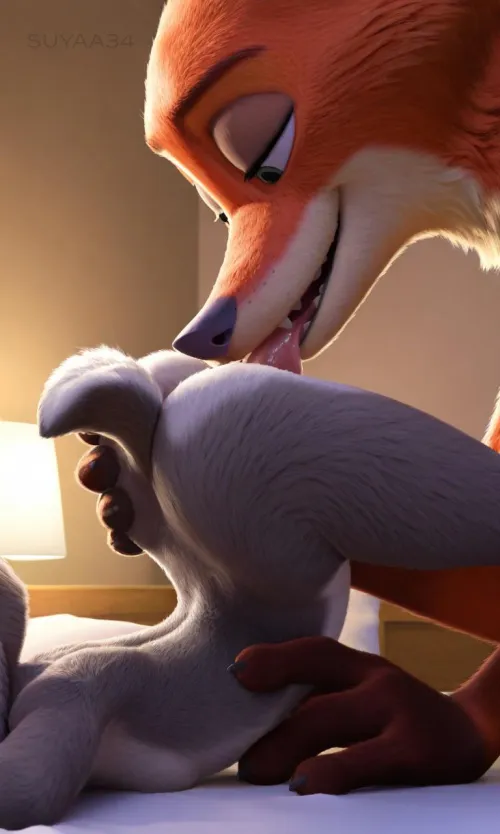 Eating that thick bunny ass up 