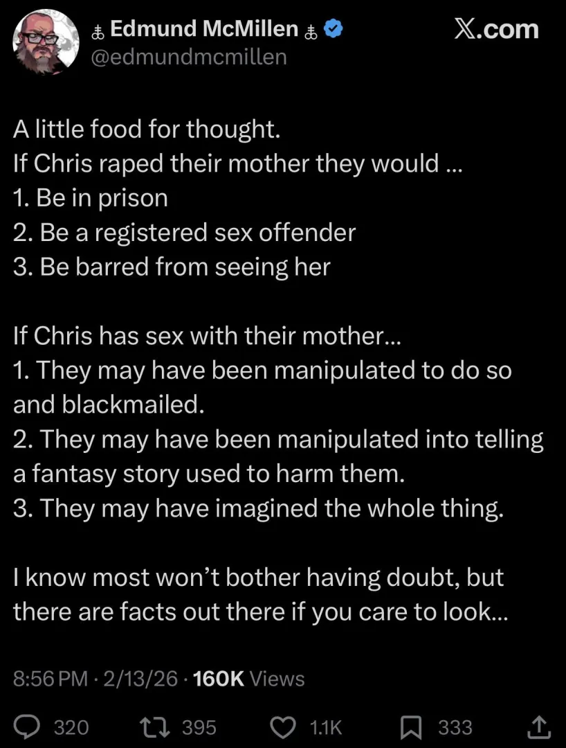 Edmund McMillen, famous game developer and creator of Mewgenics, a game which Chris did voicelines for, has a hot take about chris and barb...