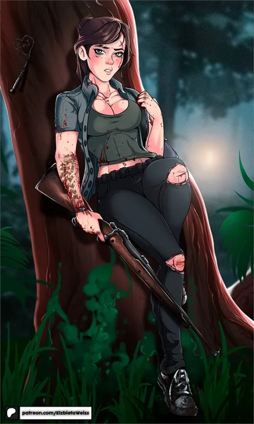 Ellie on The Tree (Elzbieta)