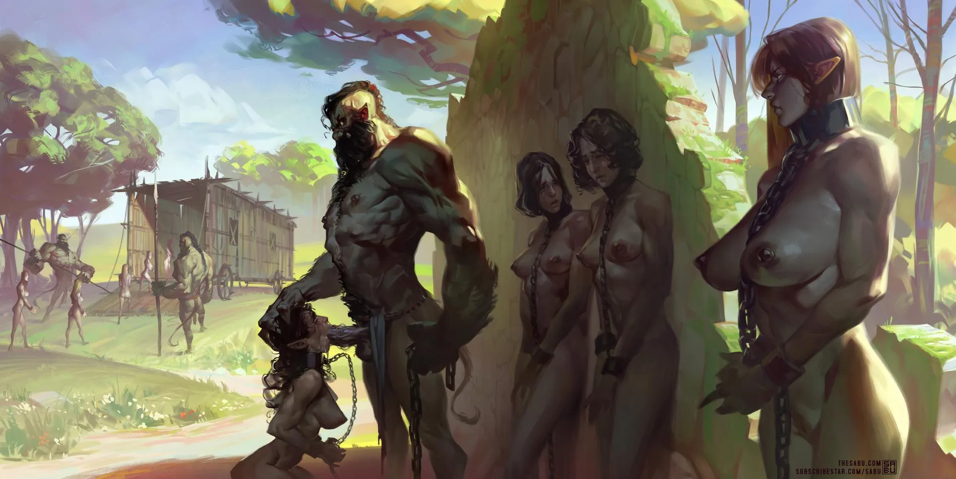 Elven Raid (The Sabu)