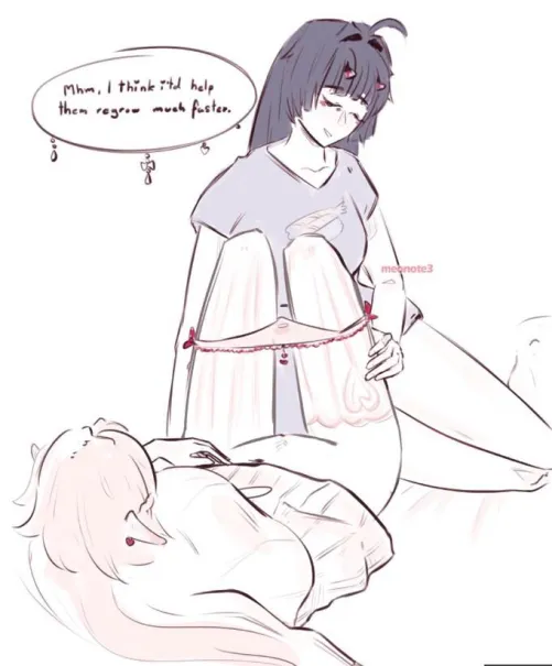 Elymei baby horns pt 1 (oc)