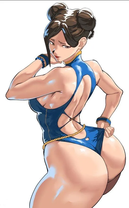 Embarrassed Chun-Li artwork by Octavius (Octavius DP)
