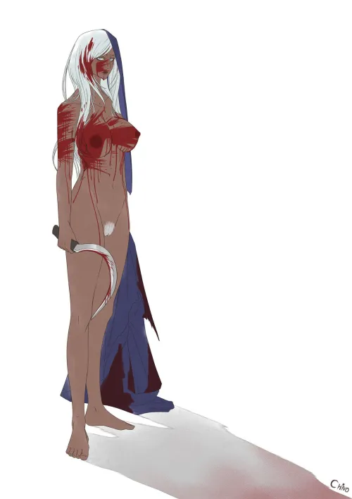 Erda in blood by PitaPita_Lu