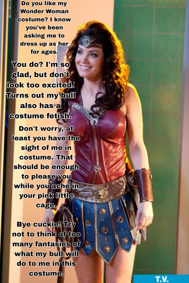 Erica Durance dresses up, but not for you!