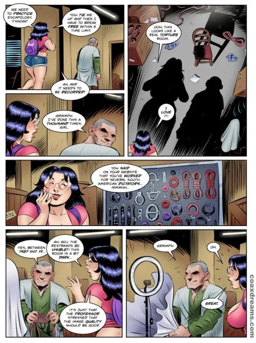 Escapology Homework [Spy Academy] (Coaxdreams)