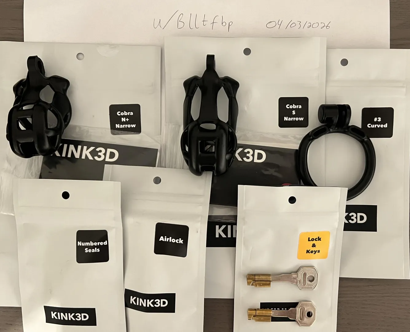 [EU/GER] [Cobra S narrow; Cobra N+ narrow; 3 curved ring]- [SELL]