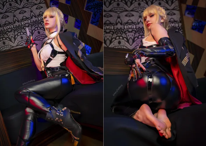 Evelyn from Zenless Zone Zero by Aery Tiefling [OC]