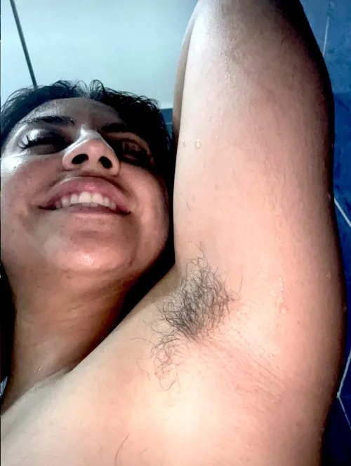 Even lick them if they're this sweaty?