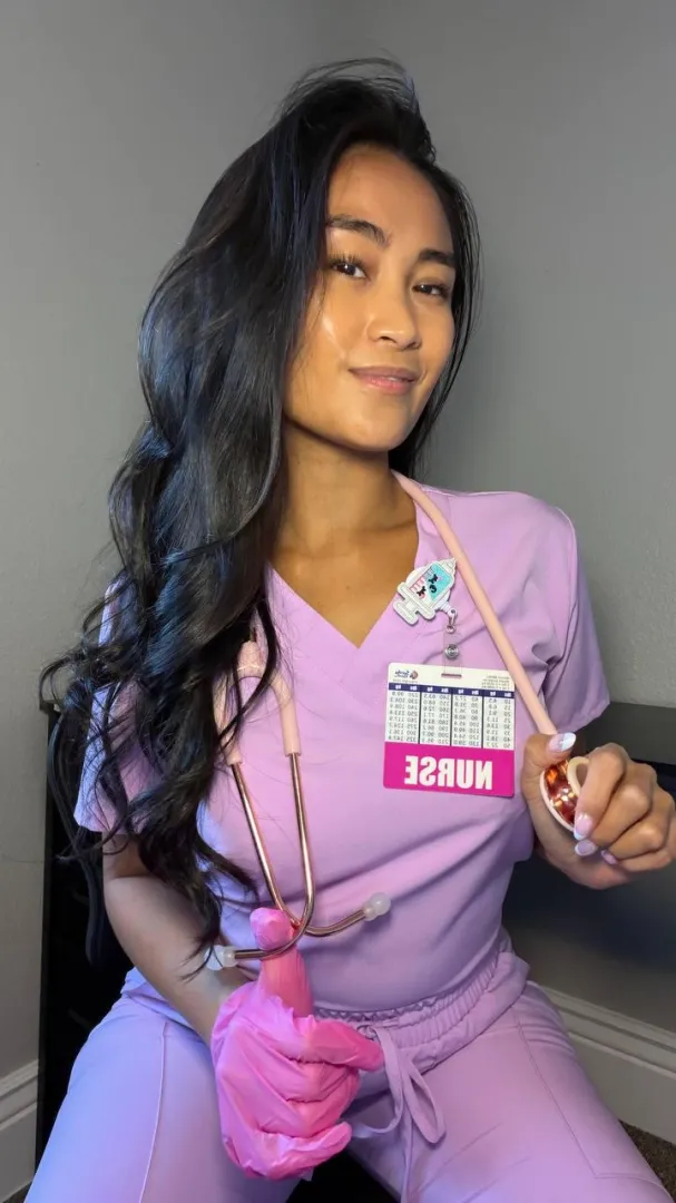 Ever wished you could play with a nurse? What if that wish came true right now?