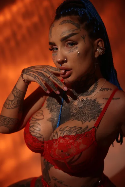 Every tattoo has meaning… except the ones you’ll leave on me tonight