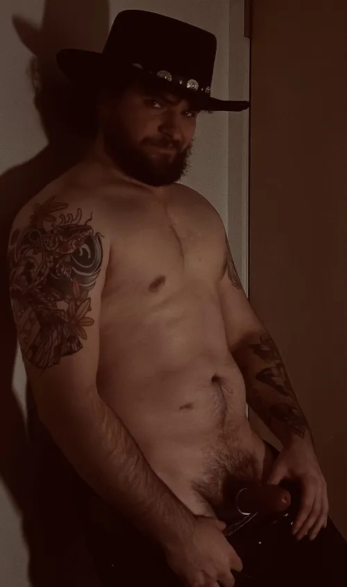 Everyone needs a tattooed cowboy