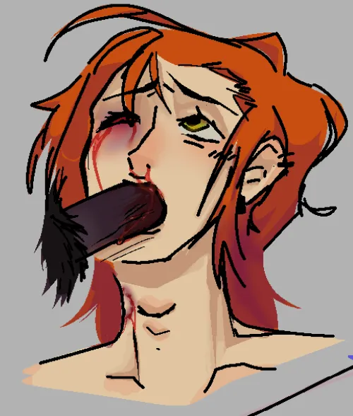 Eye out! [OC] doodle by me! ^^