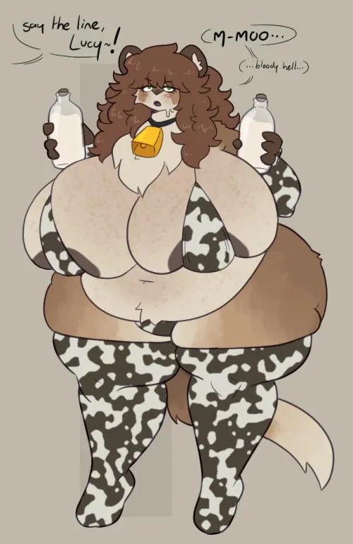 [F] big lion cow (mexifurfoof)