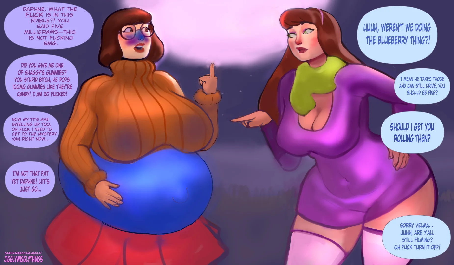 [F] [F] Daphne and Velma Berry P3 by JigglyWigglyThings