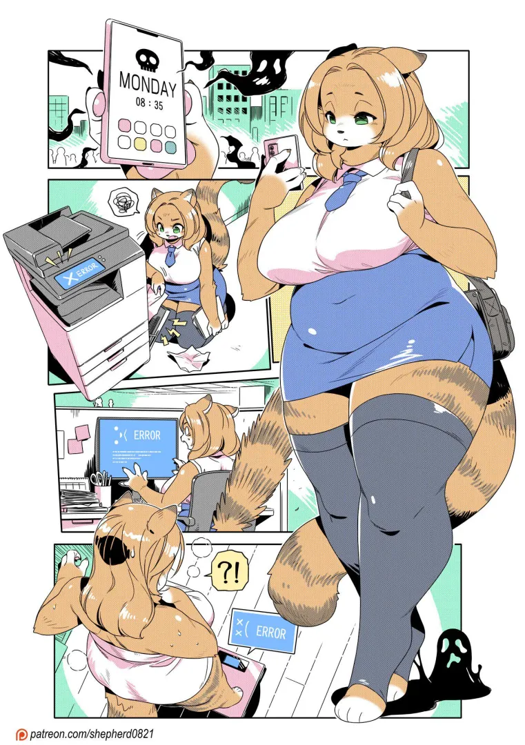 [F] Orange Cat cursed by Mondays (Shepard_0821)