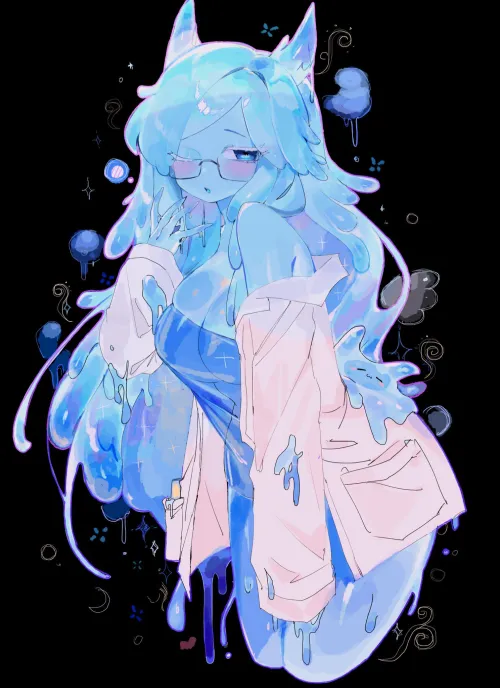 (F4A) M-Mind showing this shy and innocent s-slime what her purpose is A-And eventually tame her? >////<