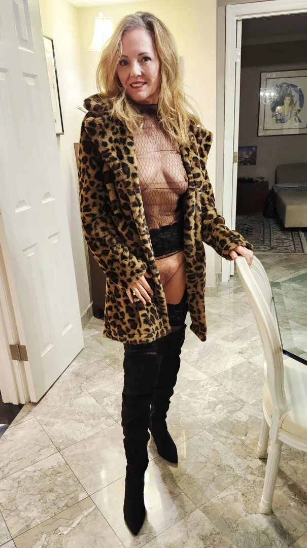 Faux, but fun fur ...