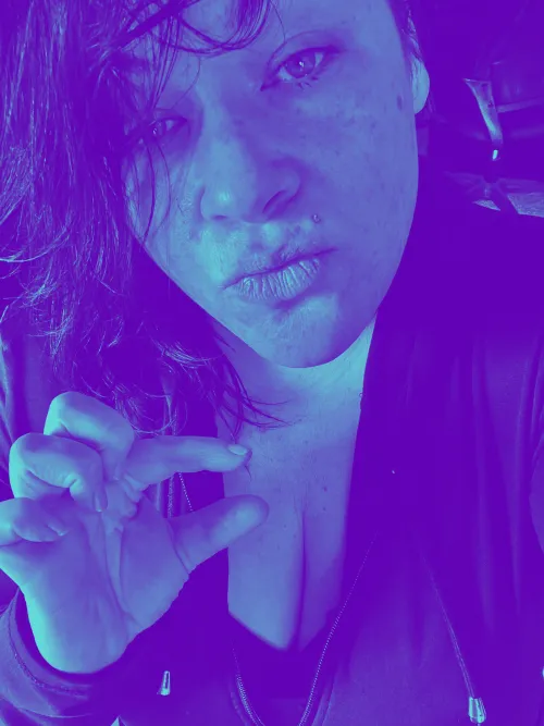 Feeling Blue? Ooof… I can barely see why 🍆🔎👀