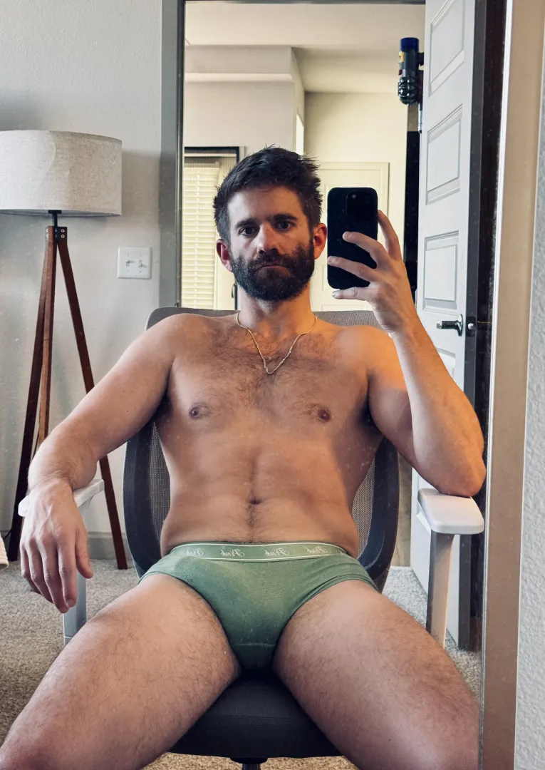 Feeling hot in this brief