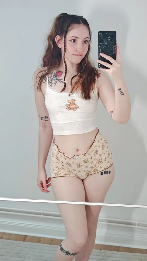 Feeling shy but cute today