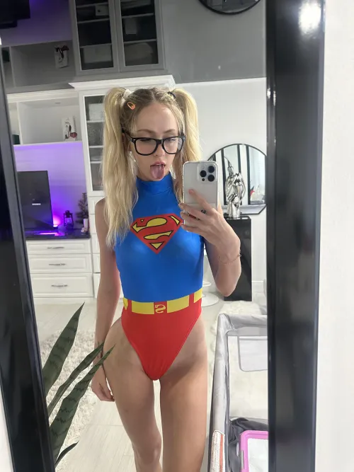 feeling so sexy staring back at me in the mirror