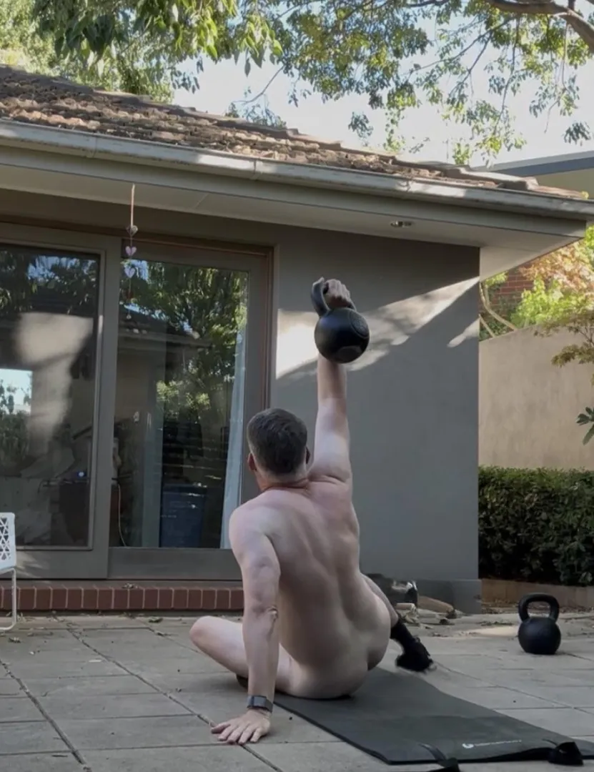 Feels like the home workouts are doing good for my body