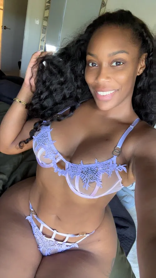 Felt cute in lavender