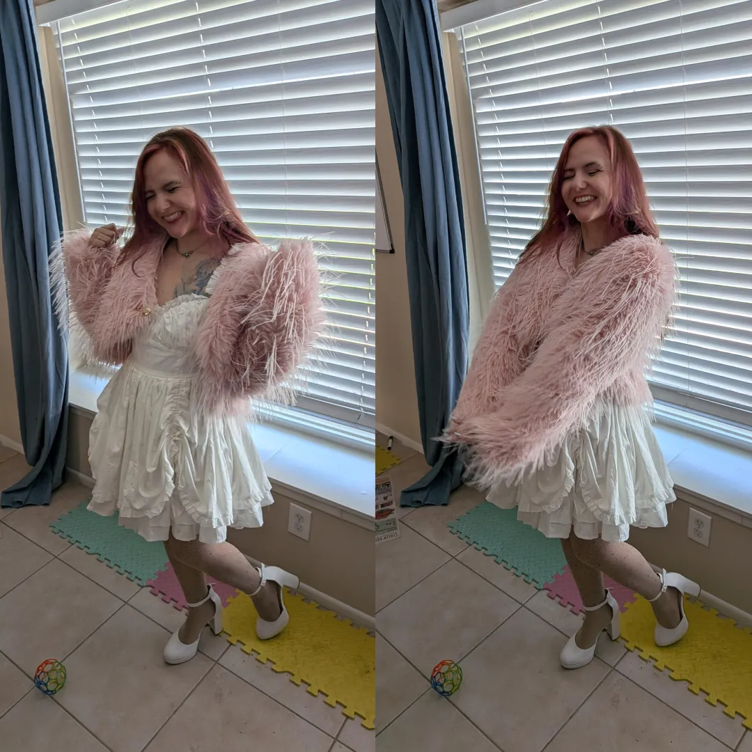 Felt like dressing like a cupcake today