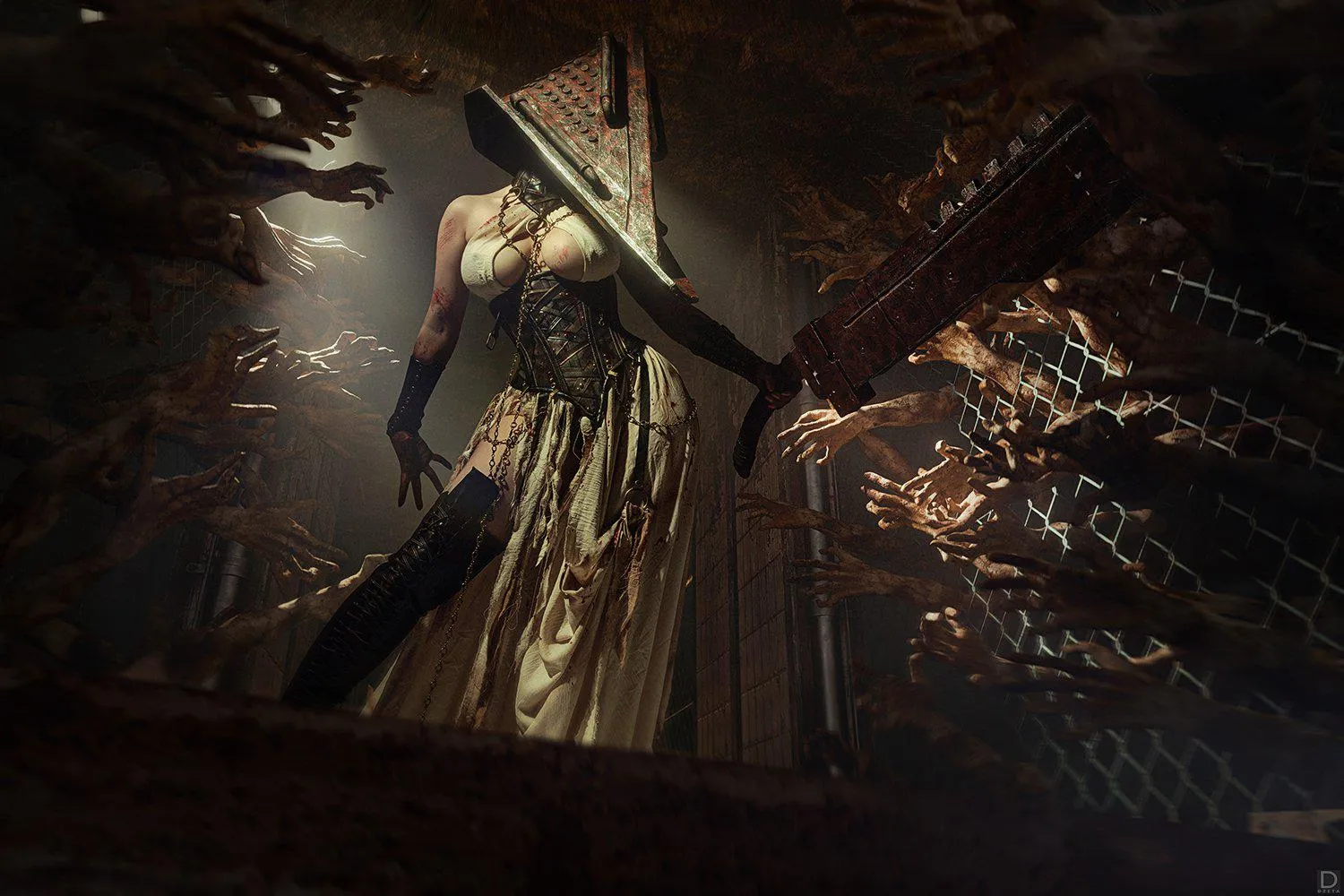 Female Pyramid Head by lada_beyond