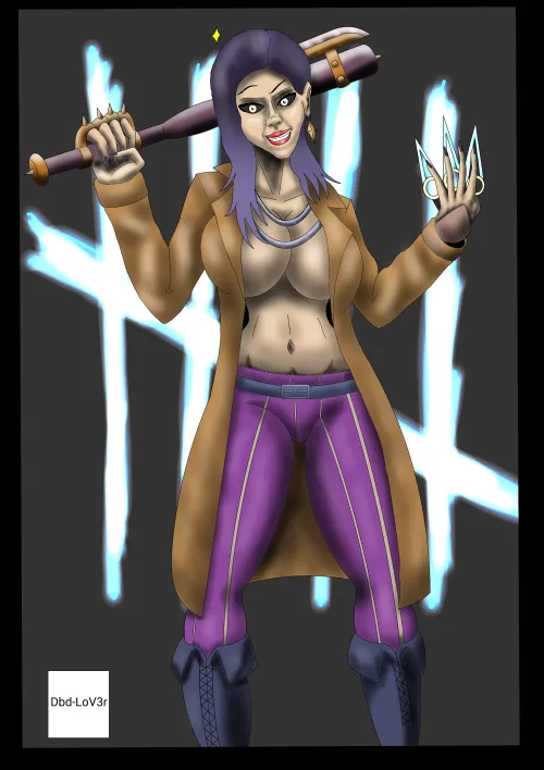 Female trickster fan art.
