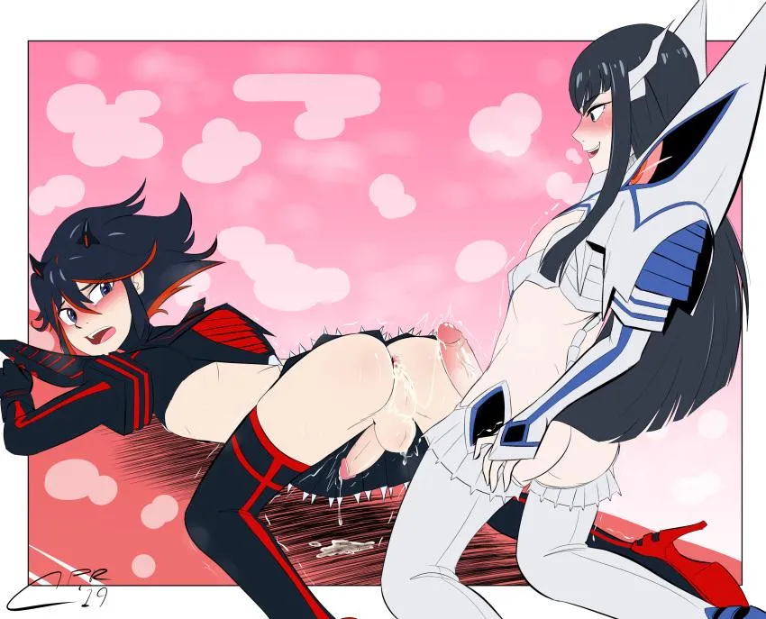 Femboys Ryuuko and Satsuki (CabronPR)