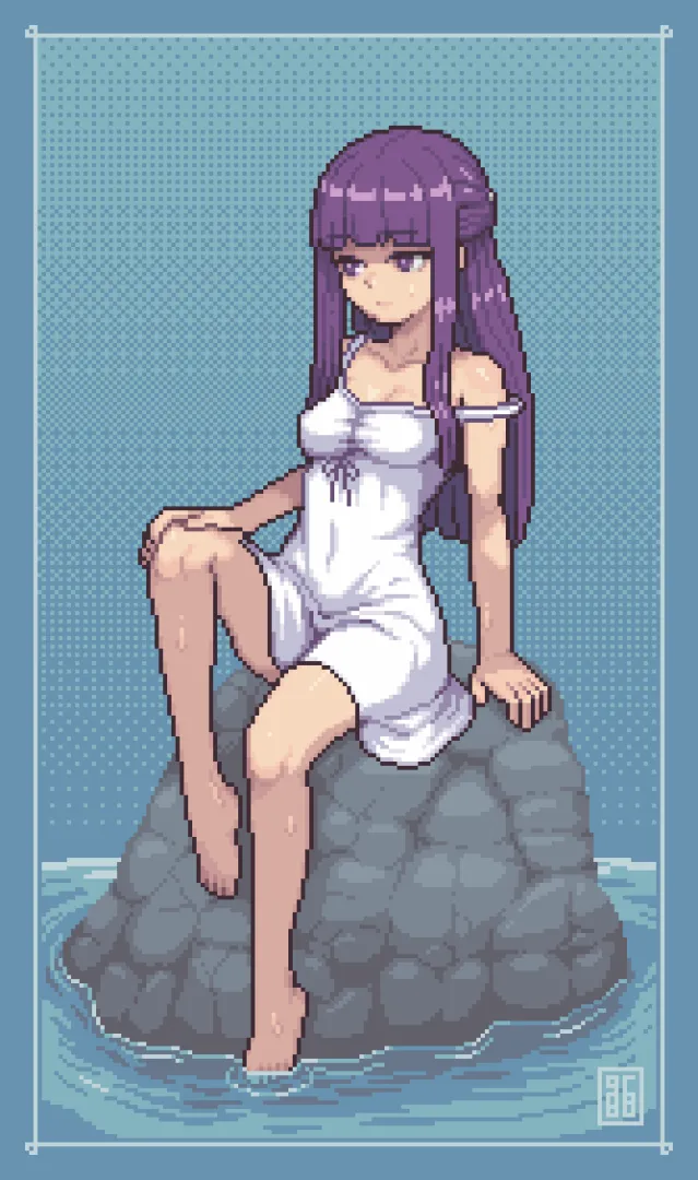 Fern is grumpy cause Stark walked in on her bathing AGAIN !